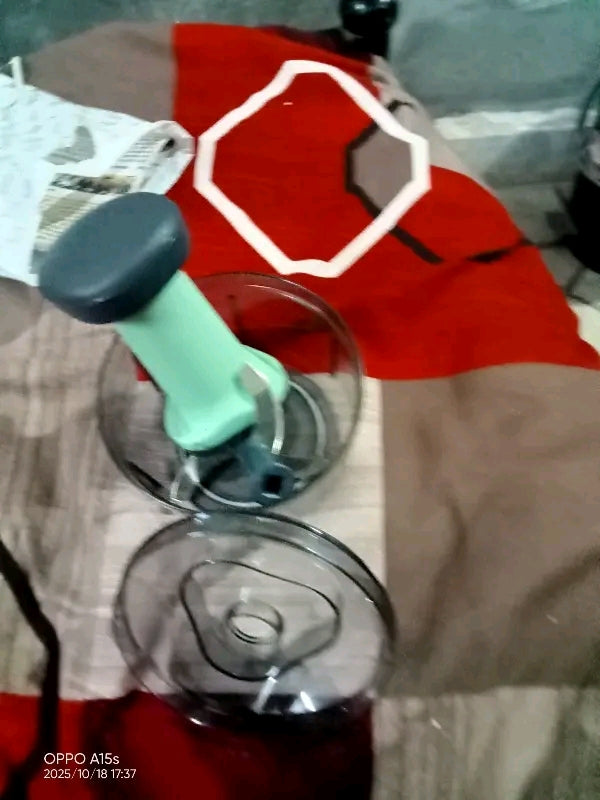 Hand Push Vegetable Chopper – Quick & Easy Manual Food Cutter